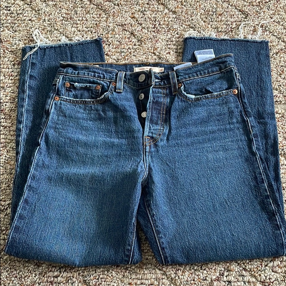 Levi women's jeans Wedgie straight leg
